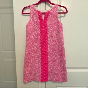 Lilly Pulitzer Pink Floral kids Dress